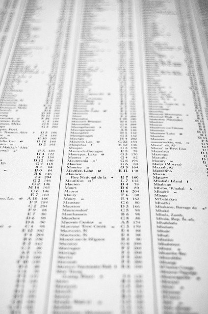 list
